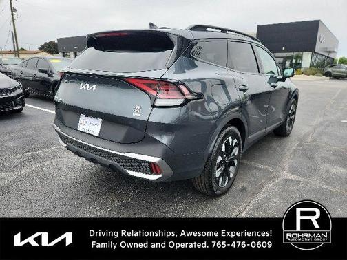Gravity Gray 2024 Kia Sportage Plug-In Hybrid X-Line Prestige
