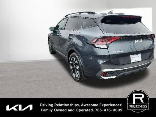 Gravity Gray 2024 Kia Sportage Plug-In Hybrid X-Line Prestige