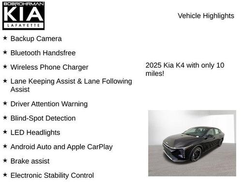 2025 Kia K4 EX