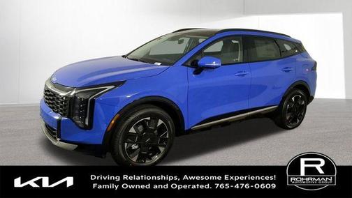 Blue 2026 Kia Sportage SX-Prestige