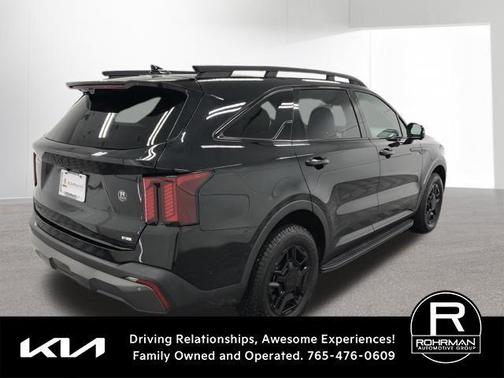 Ebony Black 2025 Kia Sorento SX Prestige