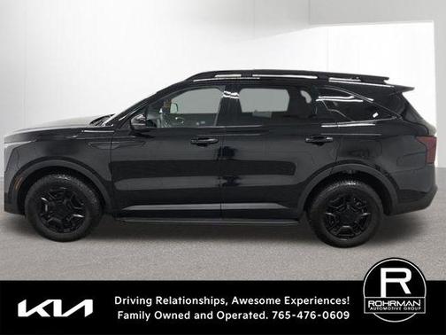 Ebony Black 2025 Kia Sorento SX Prestige