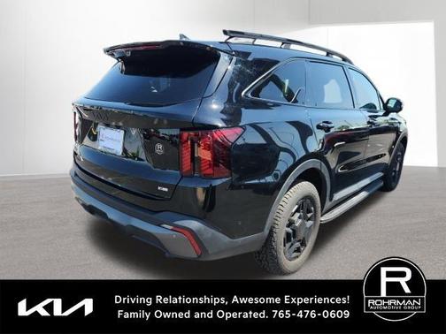 Ebony Black 2025 Kia Sorento SX Prestige