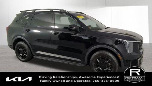 Ebony Black 2025 Kia Sorento X-Pro SX Prestige