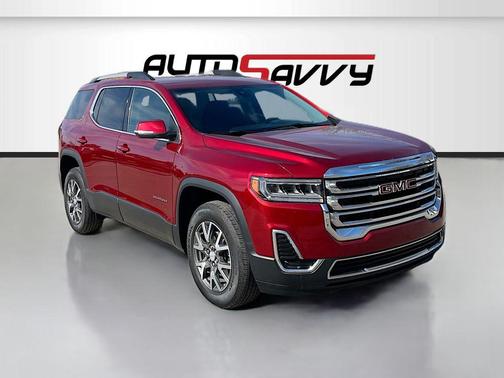 Volcanic Red Tintcoat 2023 GMC Acadia FWD SLE