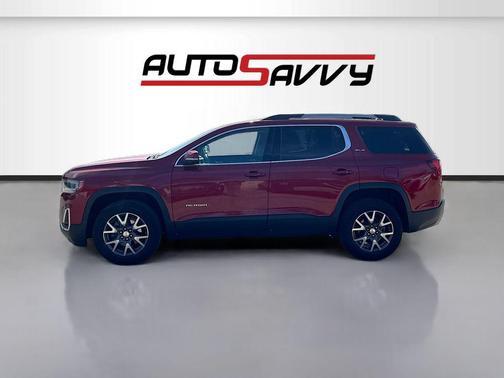 Volcanic Red Tintcoat 2023 GMC Acadia FWD SLE