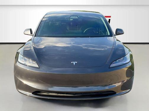 Stealth Grey 2025 Tesla Model 3 Long Range