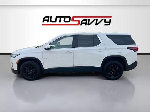 Summit White 2023 Chevrolet Traverse LS
