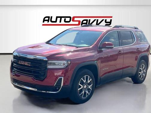 Volcanic Red Tintcoat 2023 GMC Acadia FWD SLT