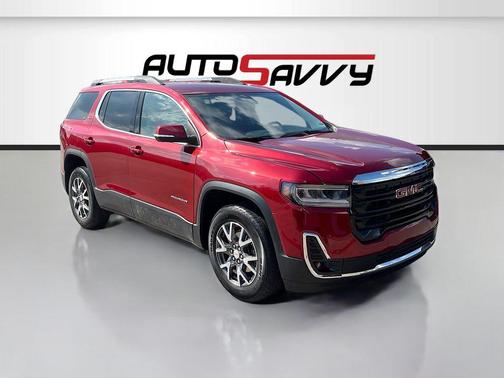 Volcanic Red Tintcoat 2023 GMC Acadia FWD SLT