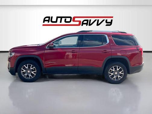 Volcanic Red Tintcoat 2023 GMC Acadia FWD SLT