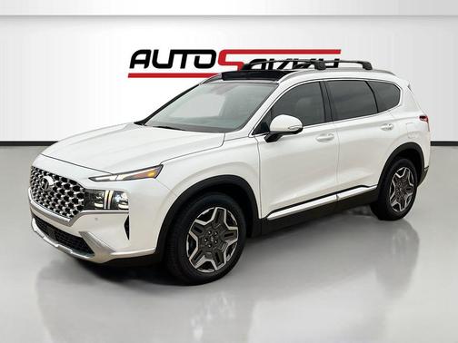 Quartz White 2022 Hyundai SANTA FE Limited