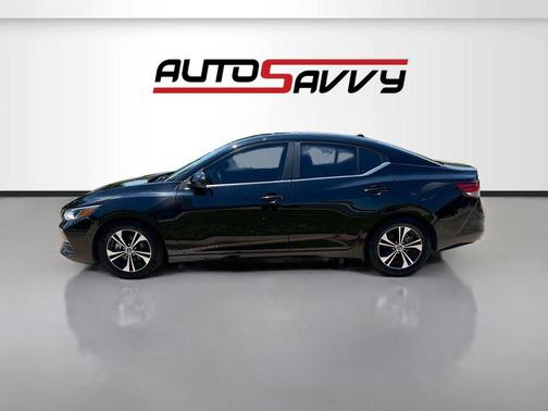 Super Black 2022 Nissan Sentra SV