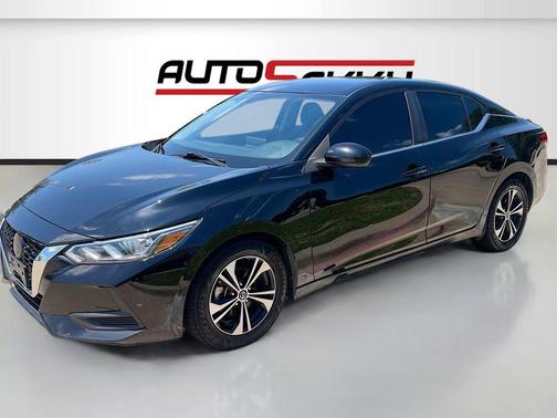 Super Black 2022 Nissan Sentra SV