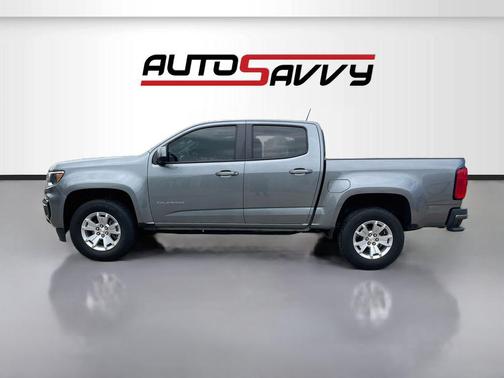 Satin Steel Metallic 2021 Chevrolet Colorado LT