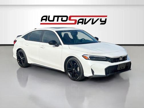 Platinum White Pearl 2025 Honda Civic Si Base