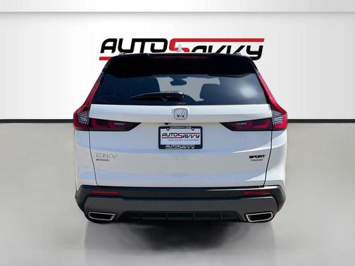 Platinum White Pearl 2023 Honda CR-V Hybrid Sport Touring AWD