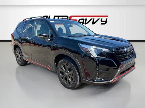 Crystal Black Silica 2023 Subaru Forester Sport