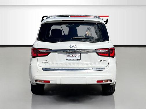 Moonstone White 2023 INFINITI QX80 SENSORY AWD