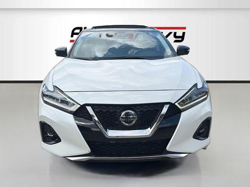 Pearl White Tricoat 2021 Nissan Maxima 3.5 Platinum