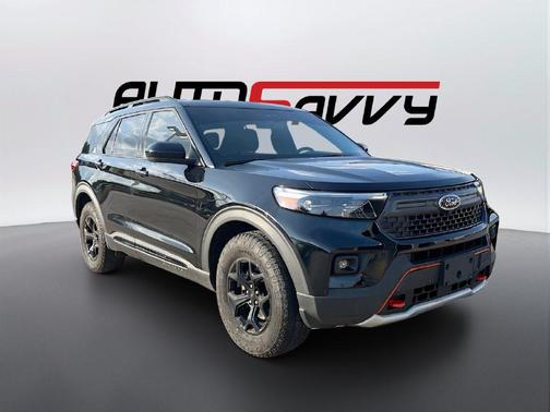 Agate Black Metallic 2023 Ford Explorer Timberline
