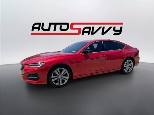 Performance Red Pearl 2021 Acura TLX Technology