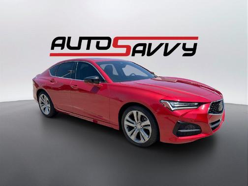 Performance Red Pearl 2021 Acura TLX Technology