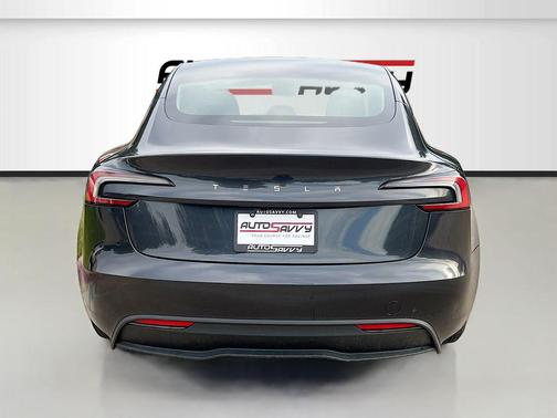Stealth Grey 2025 Tesla Model 3 Long Range