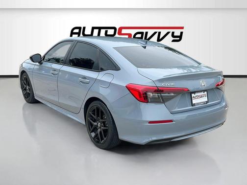 Gray 2022 Honda Civic Sport