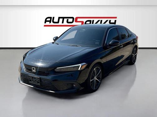 Crystal Black Pearl 2023 Honda Civic Touring