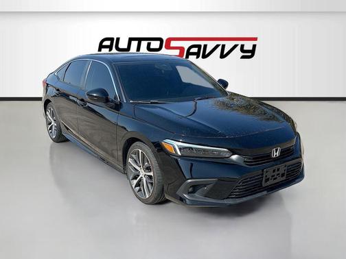 Crystal Black Pearl 2023 Honda Civic Touring