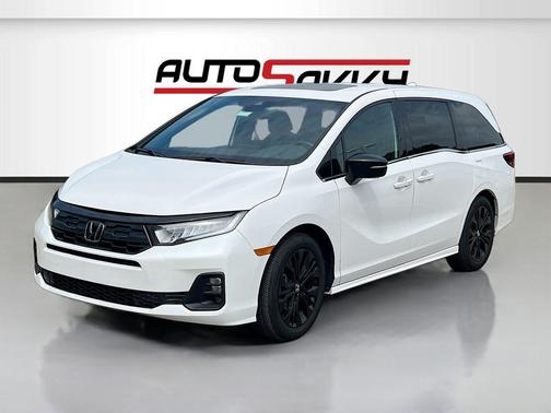 Platinum White Pearl 2025 Honda Odyssey Sport-L
