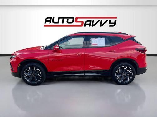 Red Hot 2022 Chevrolet Blazer RS