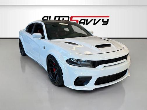 White Knuckle Clearcoat 2021 Dodge Charger SRT Hellcat