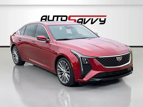 Radiant Red Tintcoat 2025 Cadillac CT5 Premium Luxury