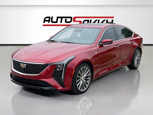 Radiant Red Tintcoat 2025 Cadillac CT5 Premium Luxury