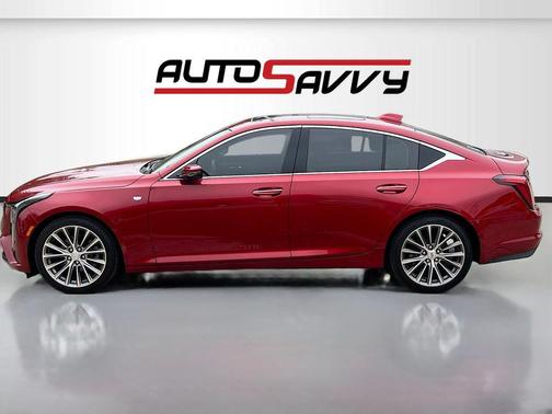 Radiant Red Tintcoat 2025 Cadillac CT5 Premium Luxury