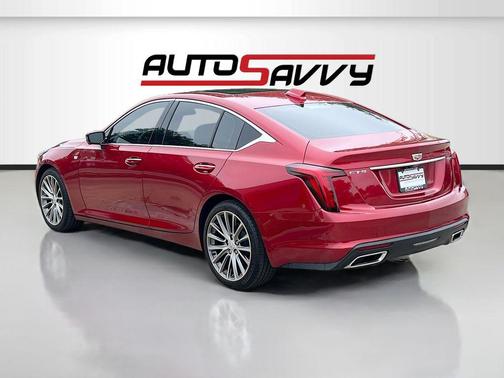 Radiant Red Tintcoat 2025 Cadillac CT5 Premium Luxury