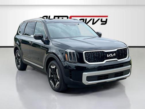 Ebony Black 2025 Kia Telluride EX