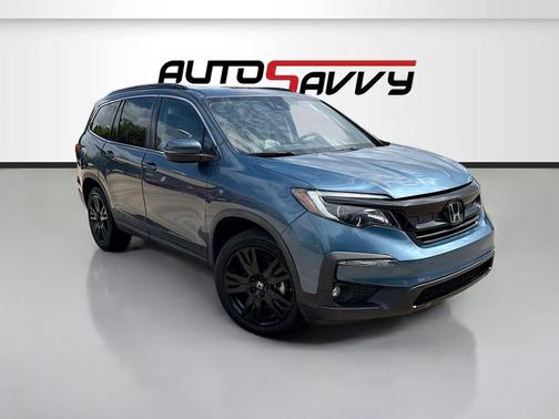 Light Blue 2022 Honda Pilot 2WD Special Edition