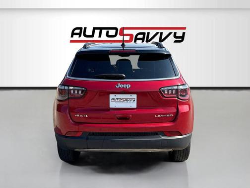 Red Hot Pearlcoat 2024 Jeep Compass Limited