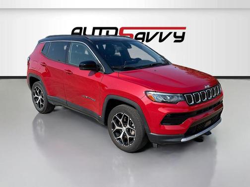 Red Hot Pearlcoat 2024 Jeep Compass Limited