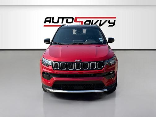 Red Hot Pearlcoat 2024 Jeep Compass Limited