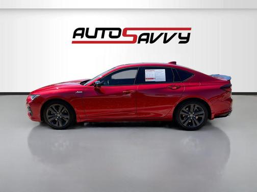 Performance Red Pearl 2023 Acura TLX A-Spec
