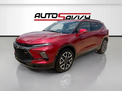 Radiant Red Tintcoat 2025 Chevrolet Blazer RS