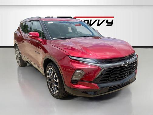 Radiant Red Tintcoat 2025 Chevrolet Blazer RS