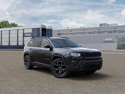 Diamond Black Crystal Pearlcoat 2026 Jeep Cherokee Overland
