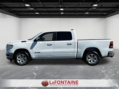Bright White Clearcoat 2024 RAM 1500 Laramie