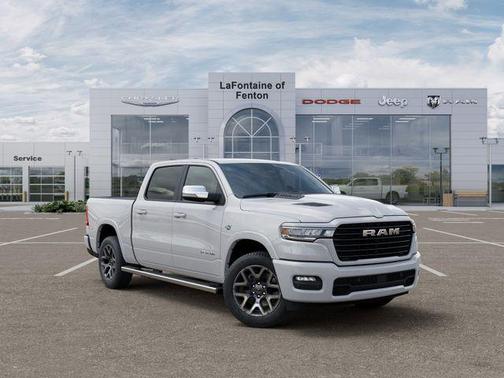 Bright White Clearcoat 2026 RAM 1500 Laramie