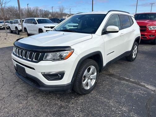 White Clearcoat 2020 Jeep Compass Latitude